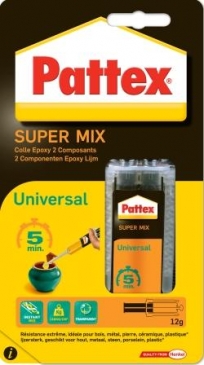 Pattex Colle Epoxy Super Mix Universal 5min
