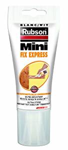 Rubson Mini Mastic Colle de Fixation Fix Express Tube 150 ml